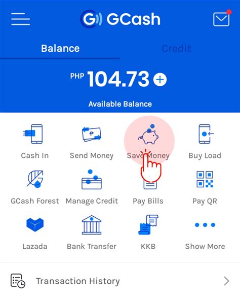bank account to gcash